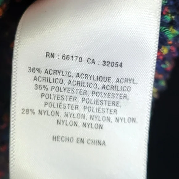 Anthro Seen Worn Kept Colorful Knit Sweater - Picture 6 of 7